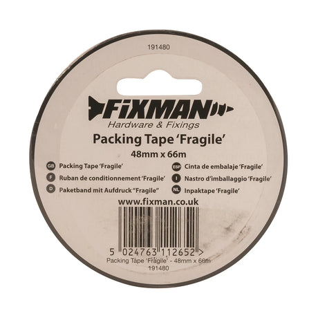 Fixman Fragile Packing Tape