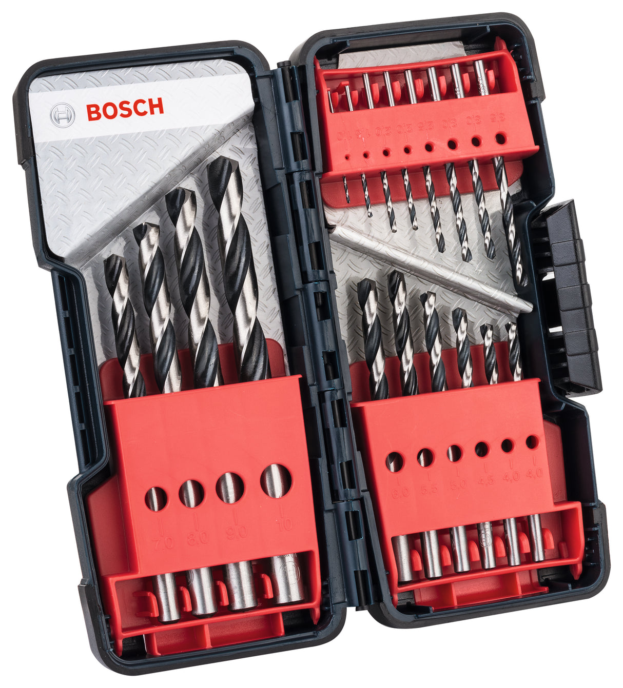 Bosch Professional HSS Twist Drill Bit PointTeq ToughBox Set (18pcs)