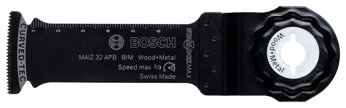 Bosch Professional Starlock Max MAIZ 32 APB BIM Wood+Metal C-Tec - 1 Pack