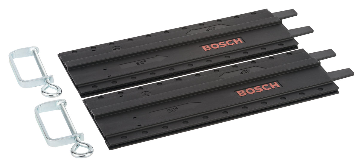 Bosch Professional 2 Guide Rails with 2 Clamps