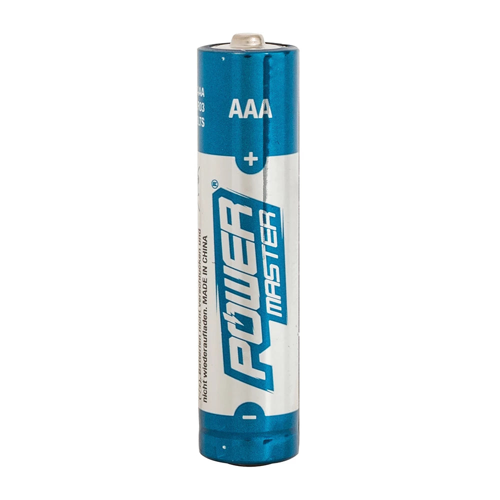Powermaster AAA Super Alkaline Battery Lr03 4Pk