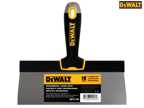 DEWALT Drywall Soft Grip Taping Knife 250mm (10in)