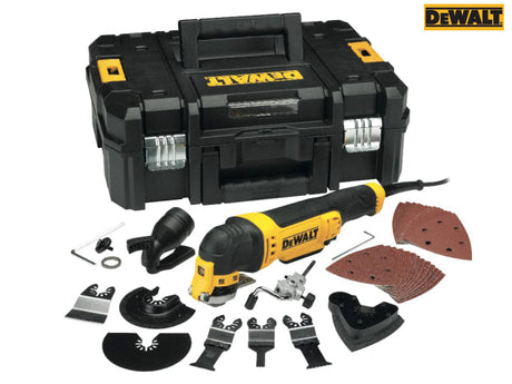 DEWALT DWE315KT Multi-Tool Quick Change Kit & TSTAK 300W 110V