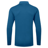 Portwest DX4 Polo Shirt L/S #colour_metro-blue