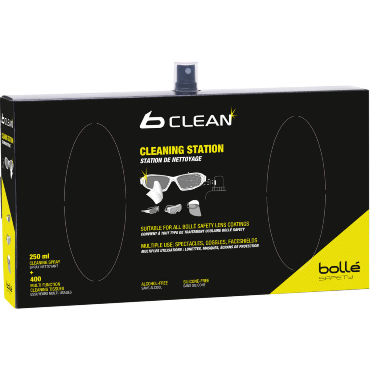 Bollé Safety Carton Cleaning Station
