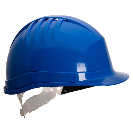 Portwest Expertline Safety Helmet (Slip Ratchet) #colour_royal-blue