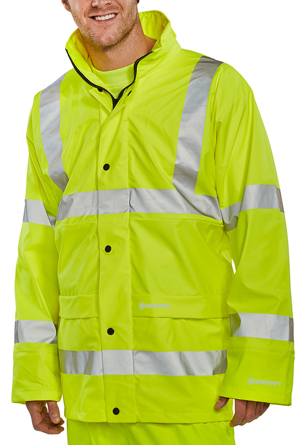 Beeswift Bseen Pu Jacket – Gs Workwear