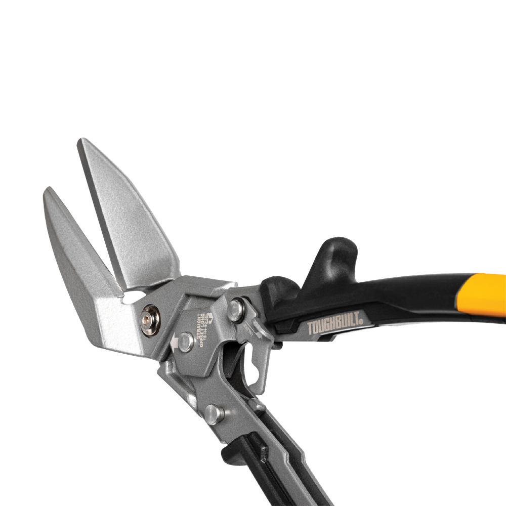 Toughbuilt Aviation Tin Snip-Straight Offset Long Cut