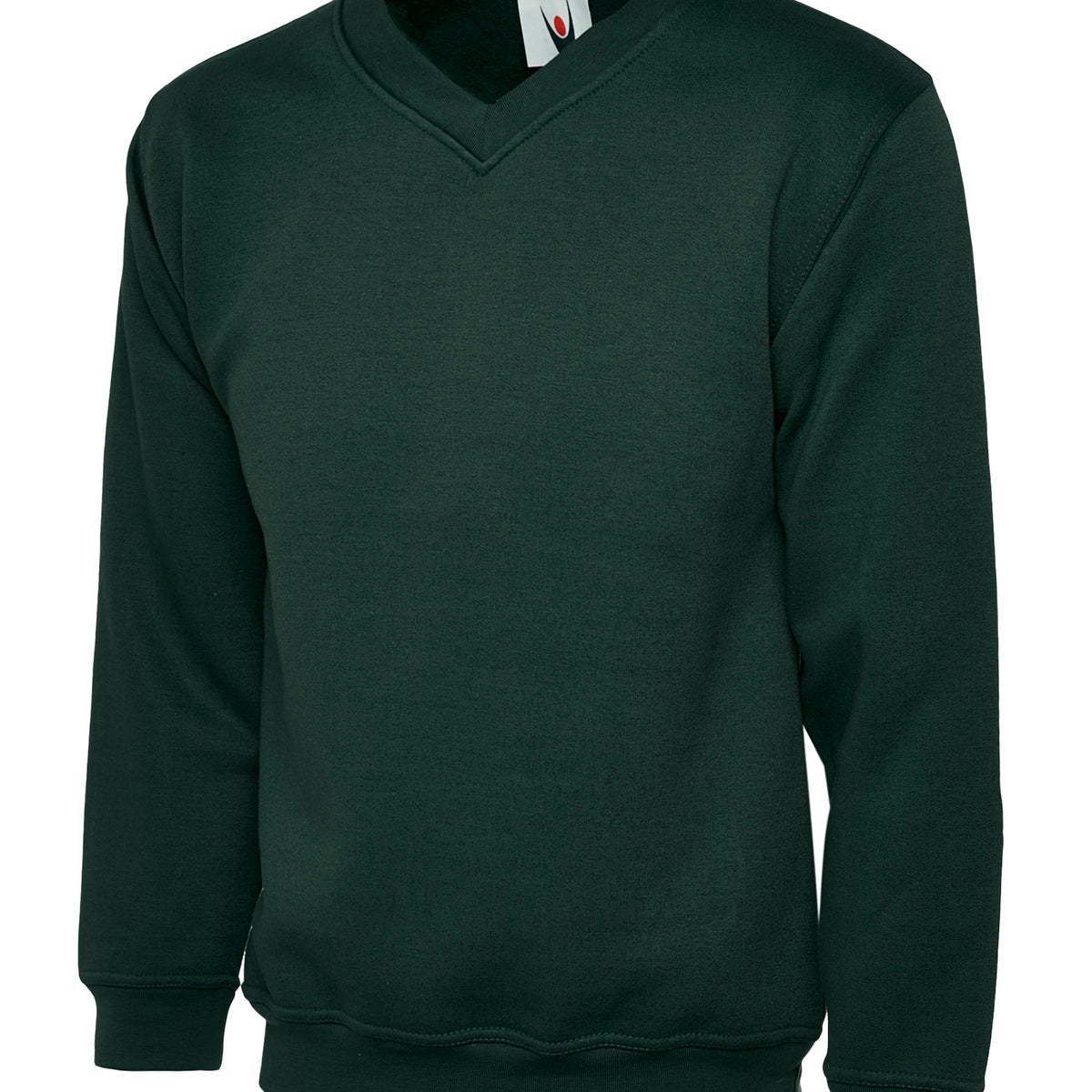 Exposed Seam Luxe V-Neck Sweatshirt