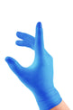 Beeswift Vinyl Gloves Powder Free Blue