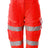 Mascot Accelerate Safe Ladies Diamond Fit Stretch Shorts #colour_hi-vis-red