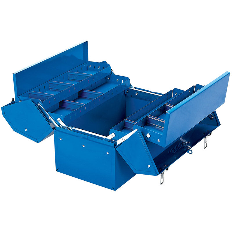 Draper 460mm Barn Type Tool Box with 4 Cantilever Trays