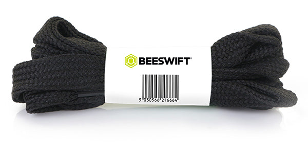 Beeswift Click Flat Boot Lace Black