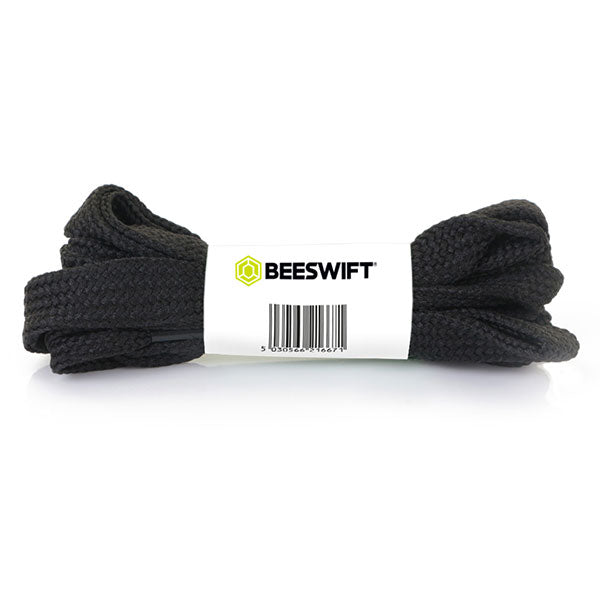 Beeswift Click Flat Boot Lace Black