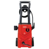 Draper Tools 230V Pressure Washer, 1600W, 135Bar, Red