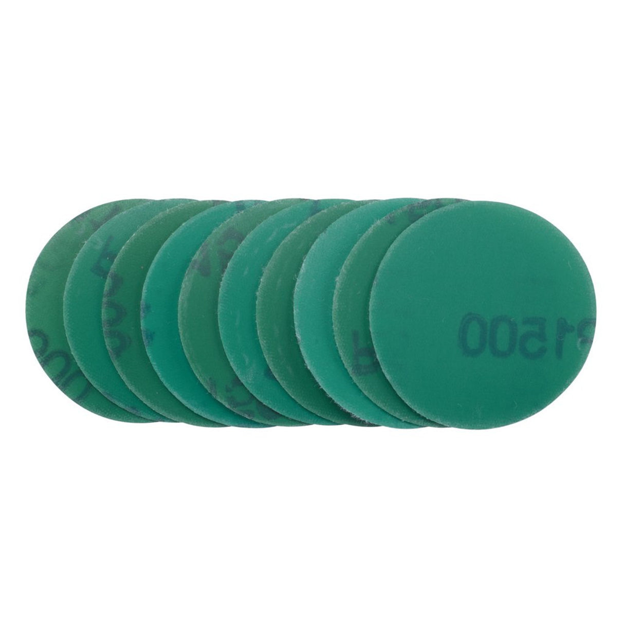 Draper Tools Wet And Dry Sanding Discs With Hook And Loop, 50mm, 1500 Grit (Pack Of 10)