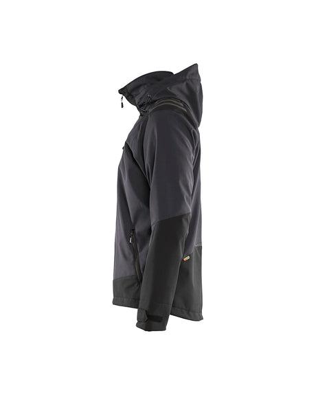 Blaklader Softshell Jacket 4749 #colour_dark-grey-black