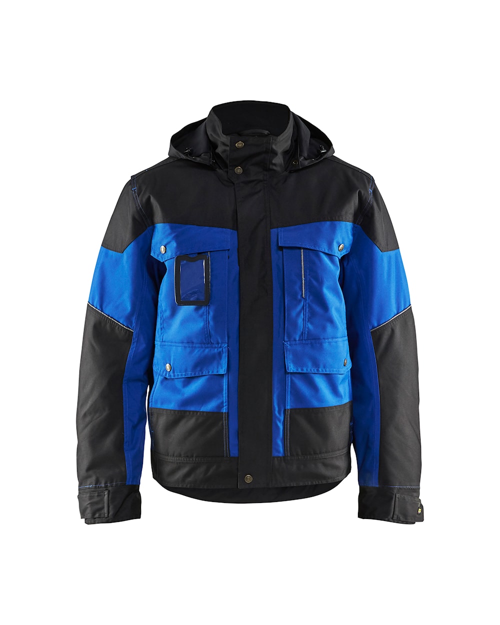 Blaklader Winter Jacket 4886 #colour_cornflower-blue-black