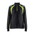 Blaklader Sweater Halfzip Women 3403 #colour_black-hi-vis-yellow