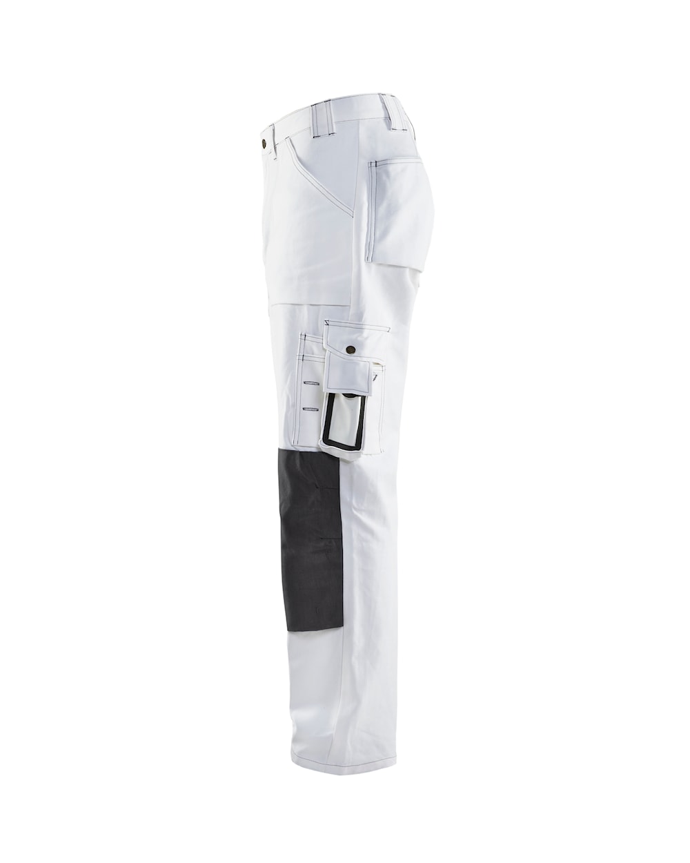 Blaklader Paint Trousers 1091 #colour_white-dark-grey