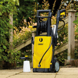 Draper Tools 230V Pressure Washer, 2200W, 165Bar, Yellow