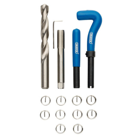 Draper Tools Metric Thread Repair Kit, M14 x 1.25 (15 Piece)