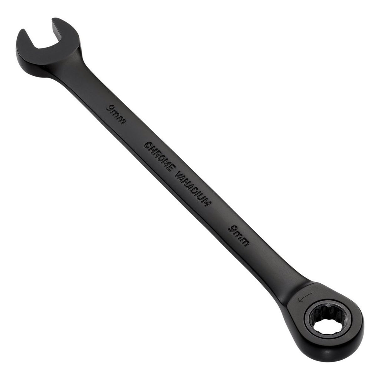 Draper Tools Expert HI-TORQ® Metric Ratchet Combination Spanner, 9mm, Black