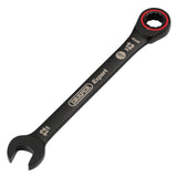 Draper Tools Expert HI-TORQ® Metric Ratchet Combination Spanner, 12mm, Black