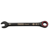 Draper Tools Expert HI-TORQ® Metric Ratchet Combination Spanner, 13mm, Black