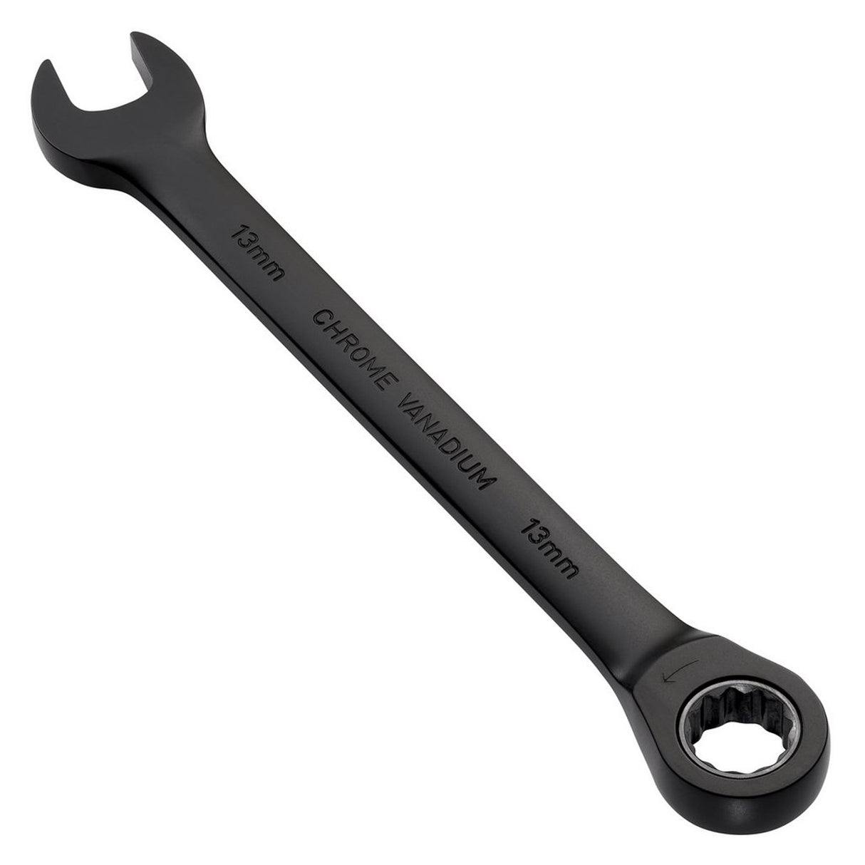 Draper Tools Expert HI-TORQ® Metric Ratchet Combination Spanner, 13mm, Black