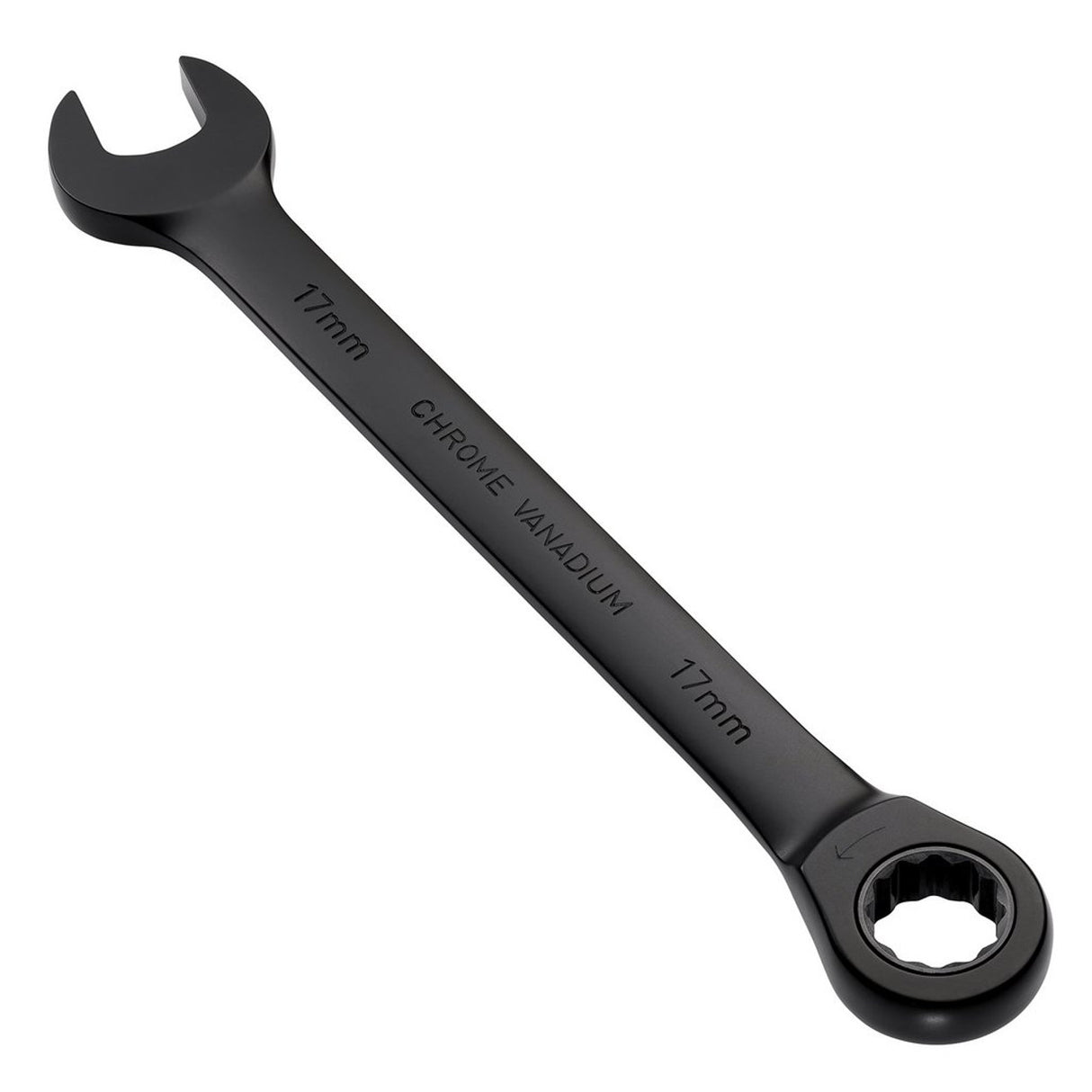 Draper Tools Expert HI-TORQ® Metric Ratchet Combination Spanner, 17mm, Black