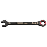 Draper Tools Expert HI-TORQ® Metric Ratchet Combination Spanner, 19mm, Black