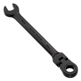 Draper Tools Expert HI-TORQ® Metric Flexible Head Ratchet Combination Spanner, 11mm, Black