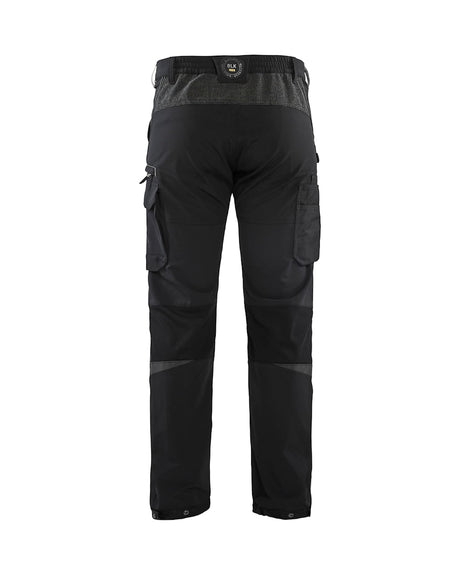Blaklader 4-Way-Stretch Service Trousers 1422 - Black / Dark Grey