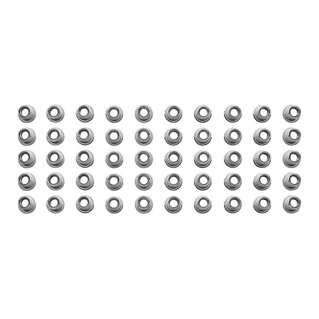 Draper Tools Zinc Plated Threaded Insert Rivet Nuts, M6 x 1.0mm (Pack Of 50)