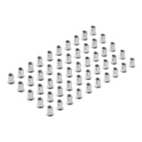 Draper Tools Zinc Plated Threaded Insert Rivet Nuts, M10 x 1.5mm (Pack Of 50)