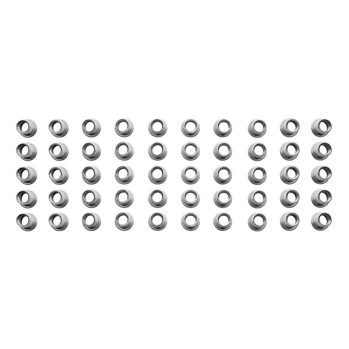 Draper Tools Zinc Plated Threaded Insert Rivet Nuts, M10 x 1.5mm (Pack Of 50)