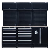 Draper Tools Bunker Modular Storage Combo With Stainless Steel Worktop (14 Piece)