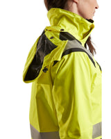 Blaklader Women's Hi-Vis Shell Jacket 4904 #colour_hi-vis-yellow-black