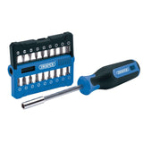 Draper Tools Screwdriver And Bit Set (19 Piece)