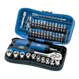 Draper Tools Expert Socket And Bit Set, 1/4" Sq. Dr. (39 Piece)