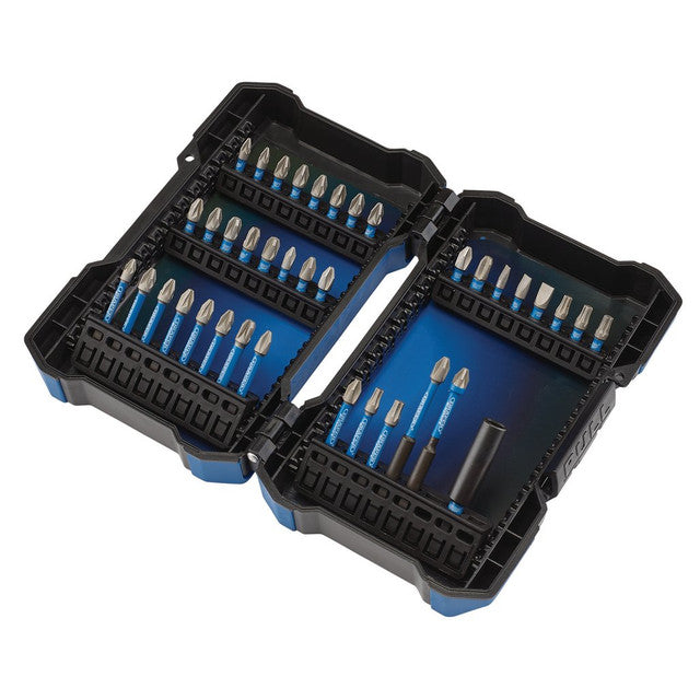 Draper Tools  Expert Impact Screwdriver Bit Set, 1/4" Hex (38 Piece)