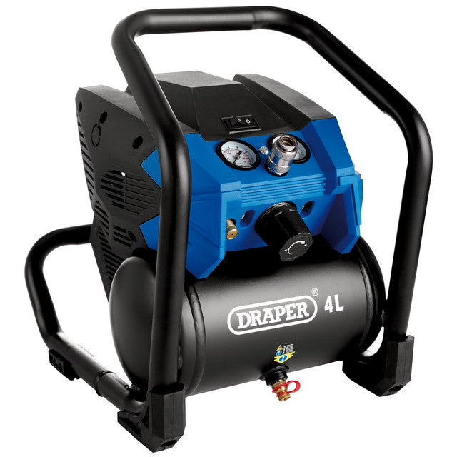 Draper Tools D20 20V Compressor, 4L (Sold Bare)