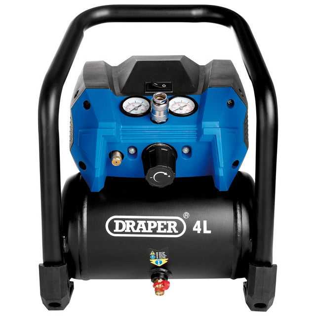 Draper Tools D20 20V Compressor, 4L (Sold Bare)