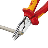 Draper Tools Knipex 08 26 185 Sb Needle-Nose Combination Pliers Insulated With Multi-Component Grips, Vde-Tested Chrome-Plated 185mm