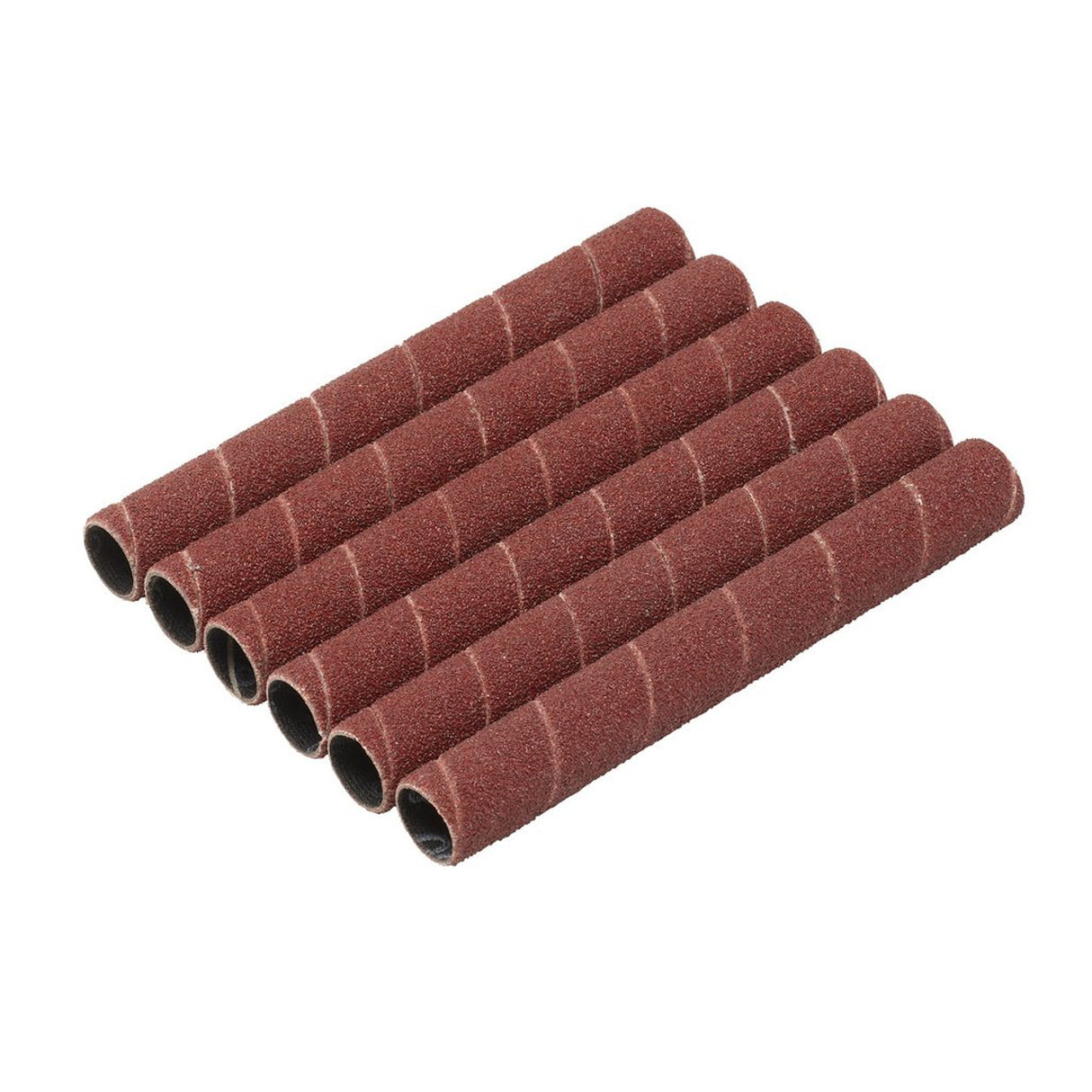 Draper Tools Aluminium Oxide Sanding Sleeves, 12.7 x 115mm, 80 Grit (Pack Of 6)