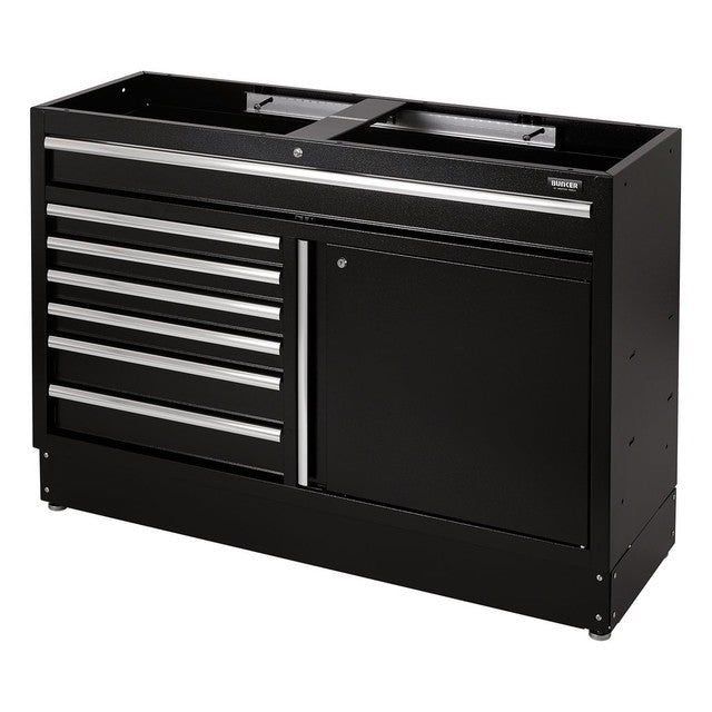 Draper Tools Bunker Modular Floor Cabinet, 7 Drawer, 1360mm