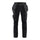 Blaklader Women's Craftsman Trousers with Stretch 7130 #colour_black
