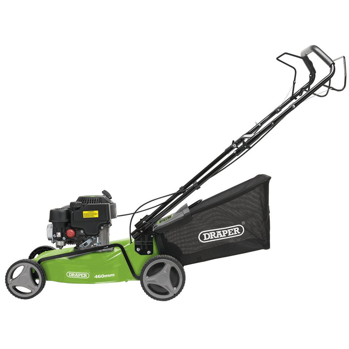 Draper Tools Self-Propelled Petrol Lawn Mower, 460mm, 150Cc/3.6Hp