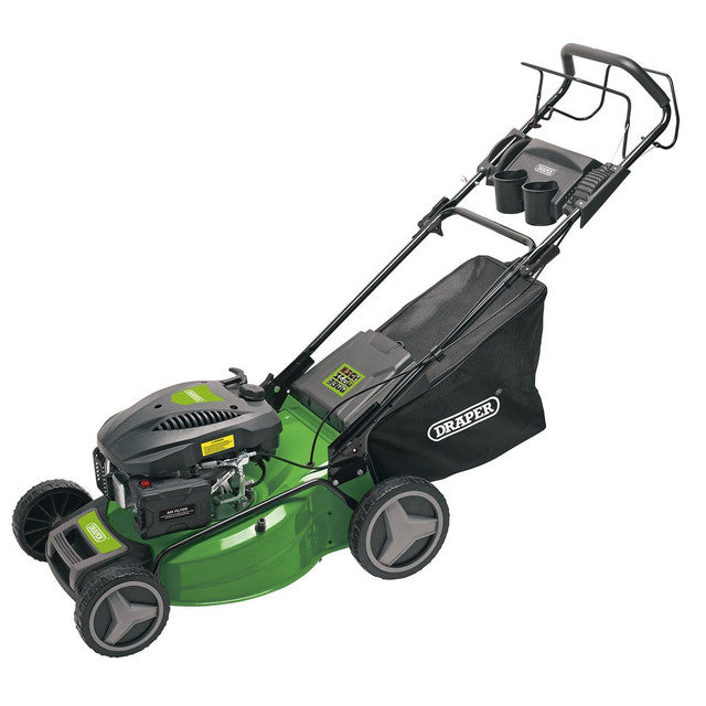 Draper Tools 510mm Self-Propelled Petrol Lawn Mower (173Cc/4.4Hp)